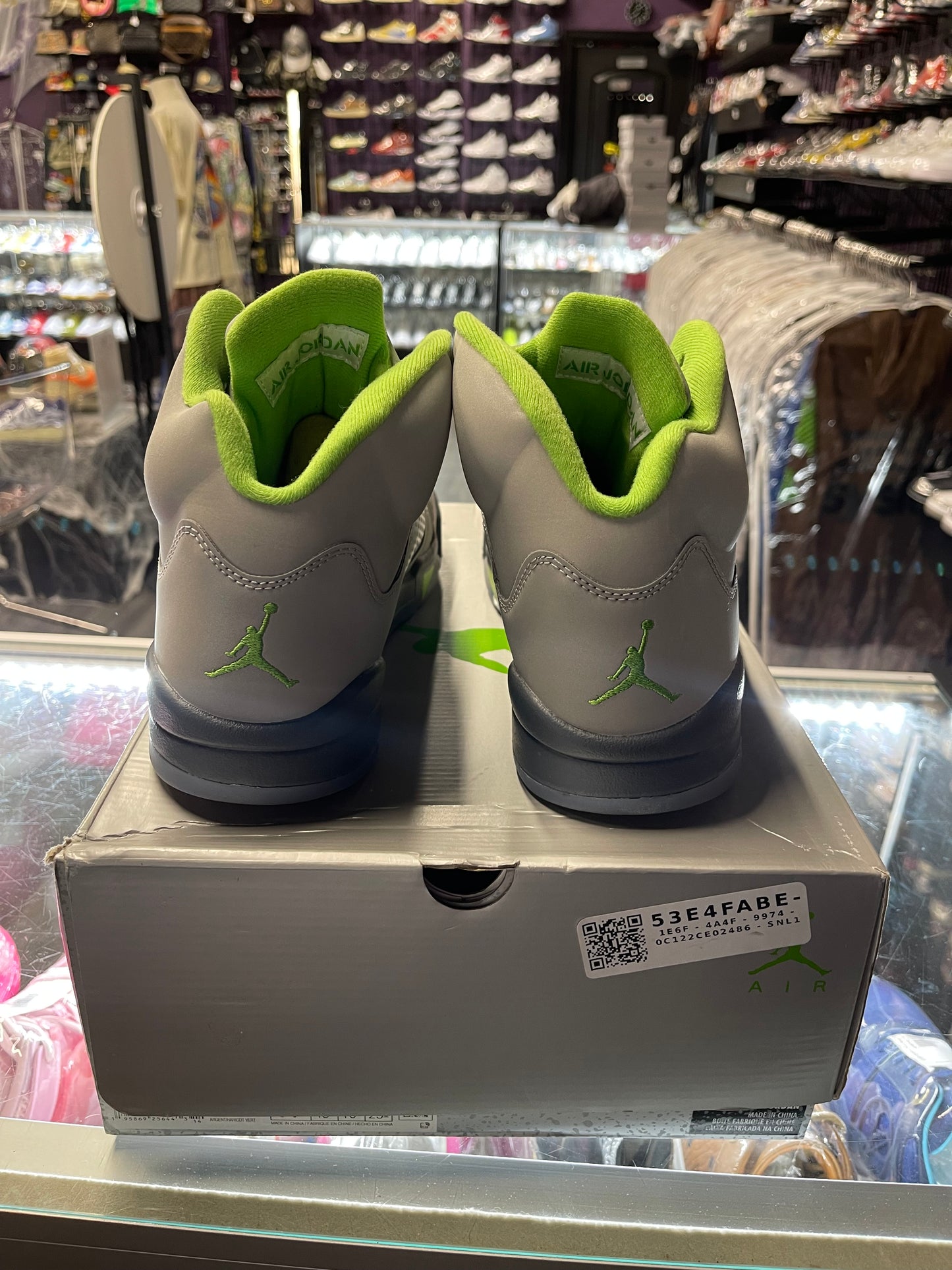 2022 Air Jordan Retro 5 "Green Bean"