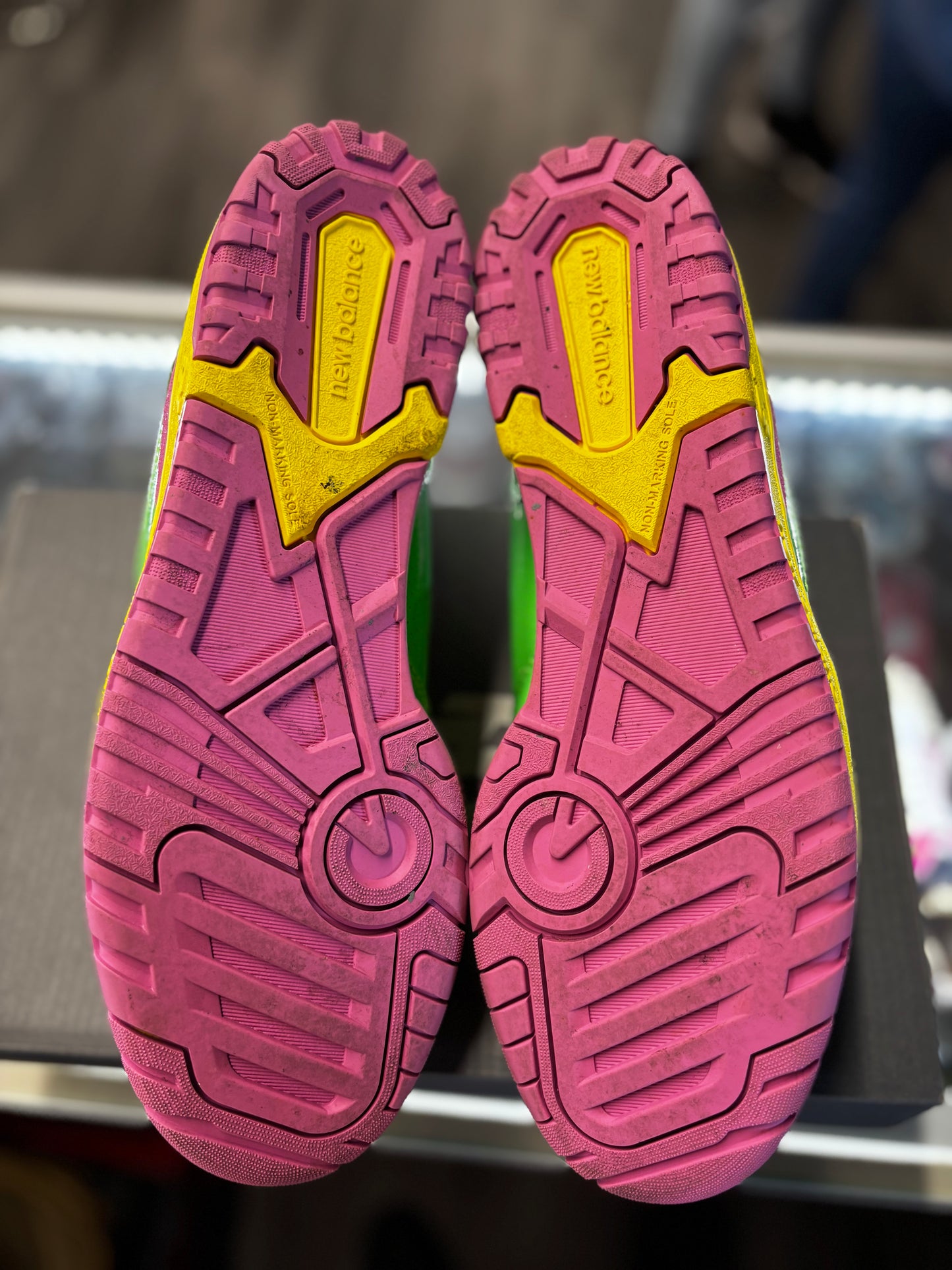 2024 New Balance 550 "Y2k Patent Leather Pack Pink Green"