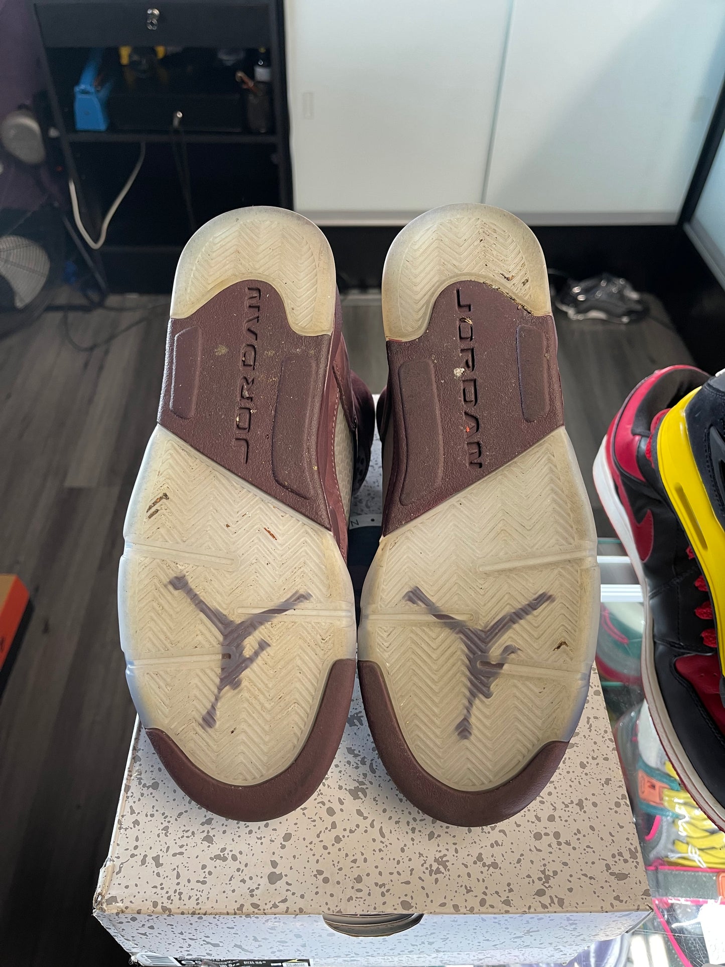 2023 Air Jordan Retro 5 "Burgundy" (GS)