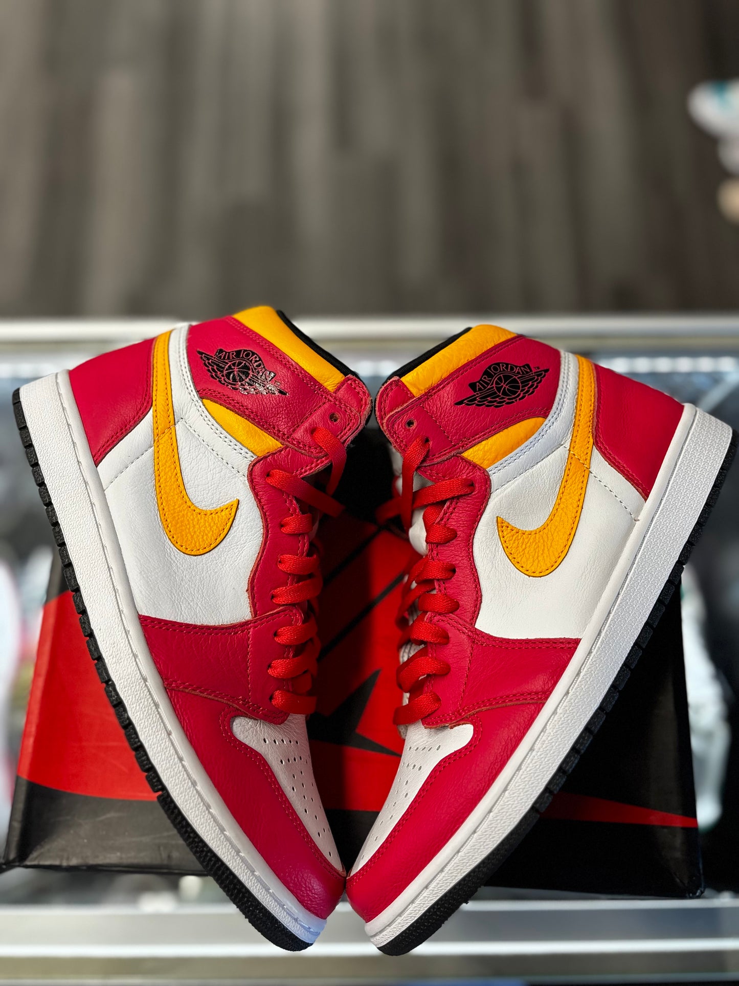 2021 Air Jordan Retro 1 High "Fusion Red"