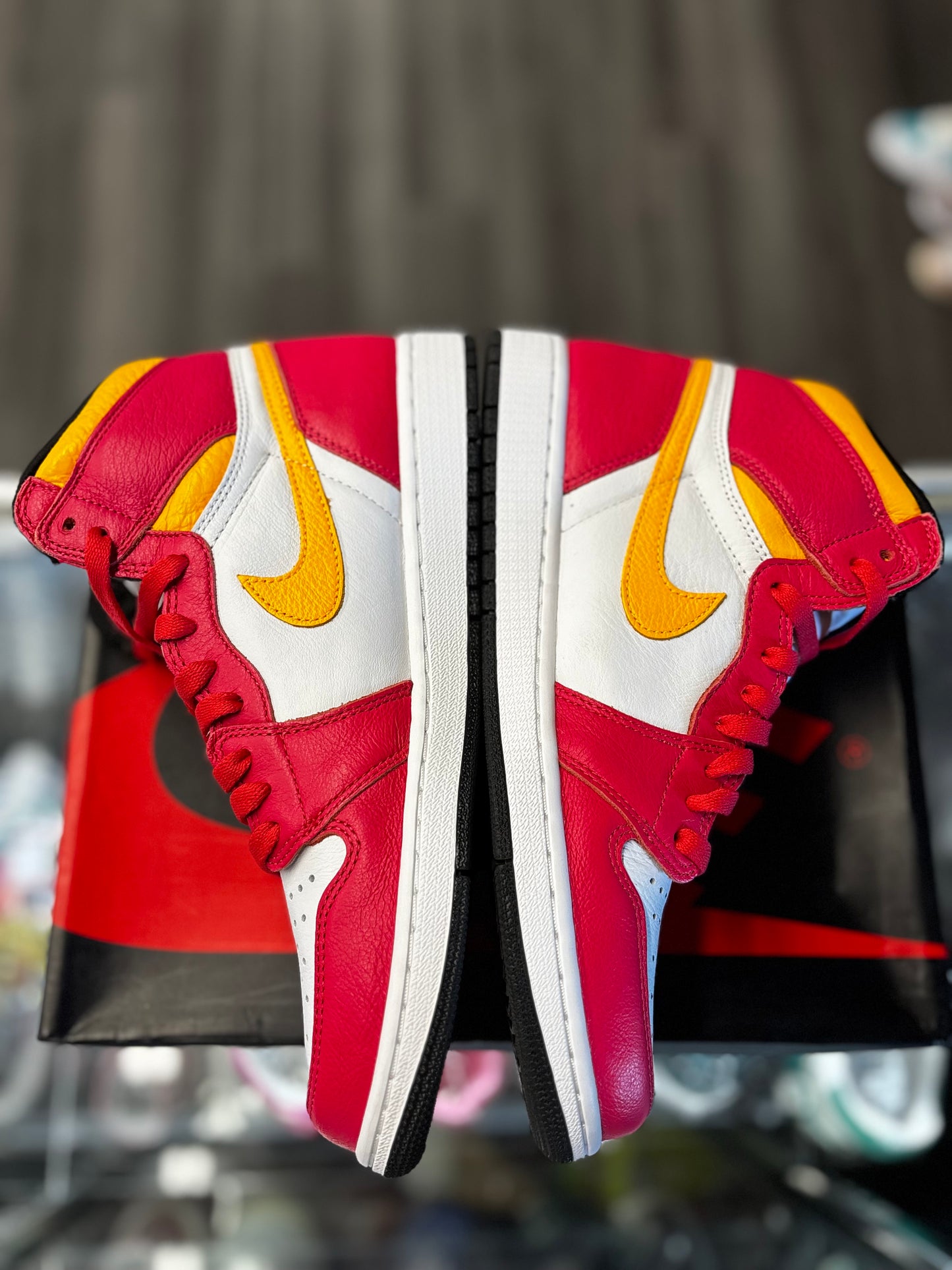 2021 Air Jordan Retro 1 High "Fusion Red"
