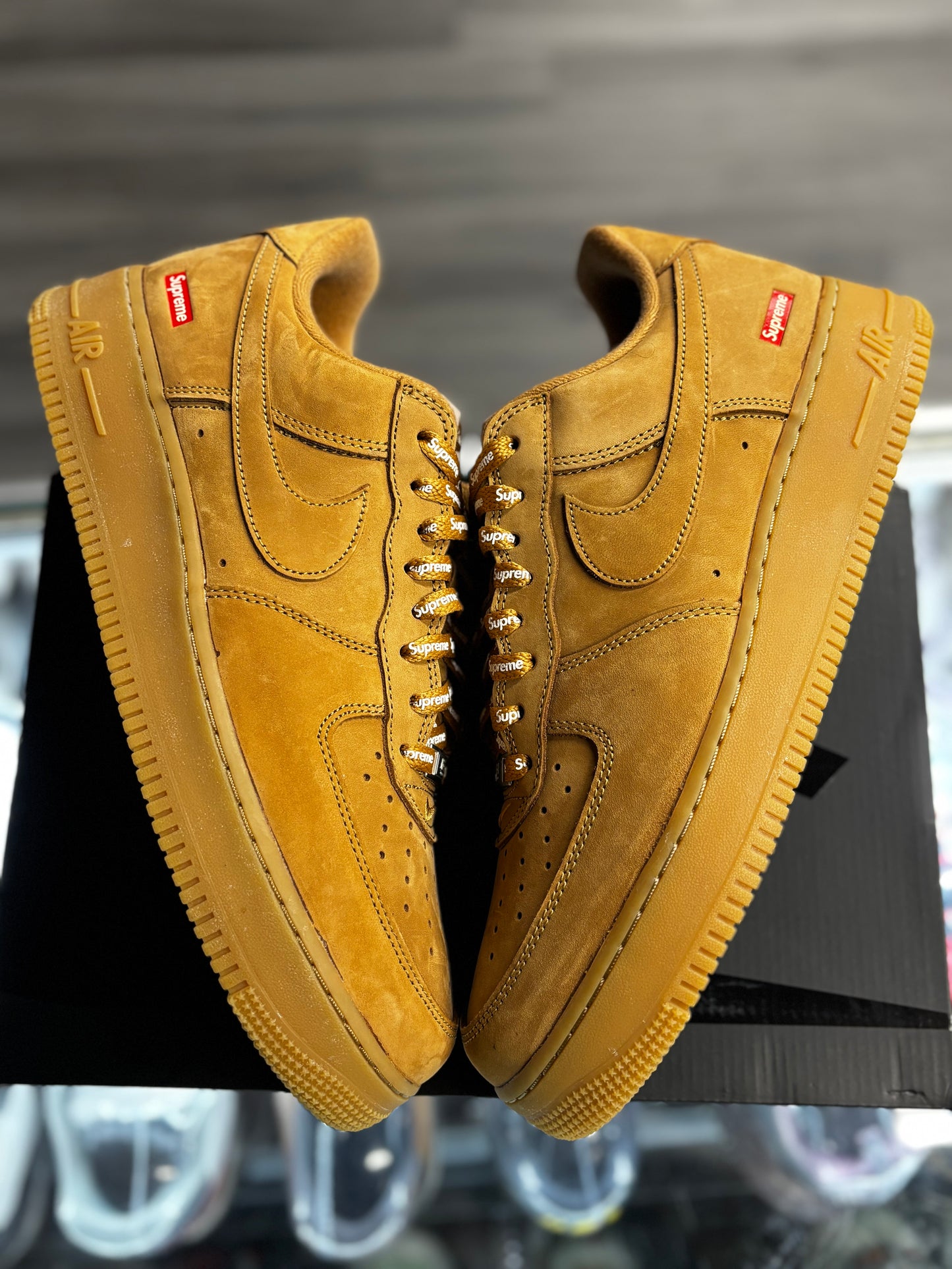 2021 Nike AF1 Low "Supreme Wheat"