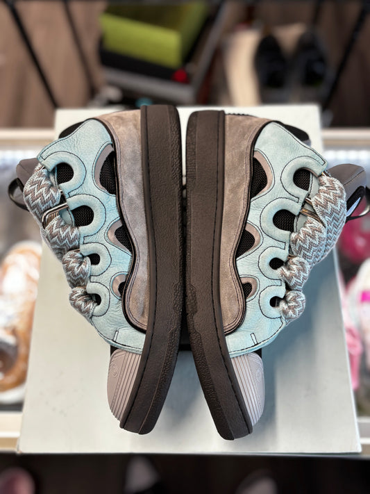 Lanvin Curb Sneaker "Blue/Clear Anthracite"