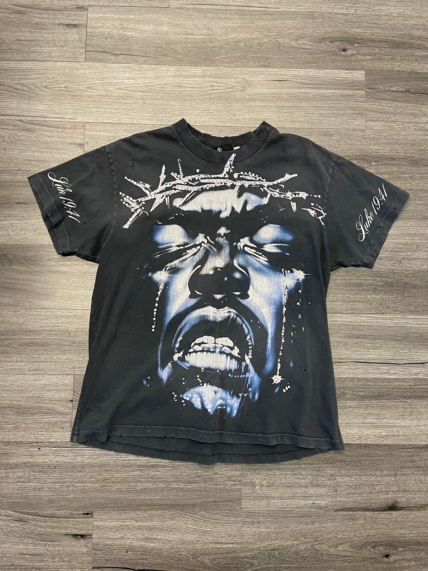 Hellstar Jesus Wept Tee "Black"