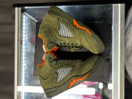 2024 Air Jordan Retro 5 "Olive" (PS)