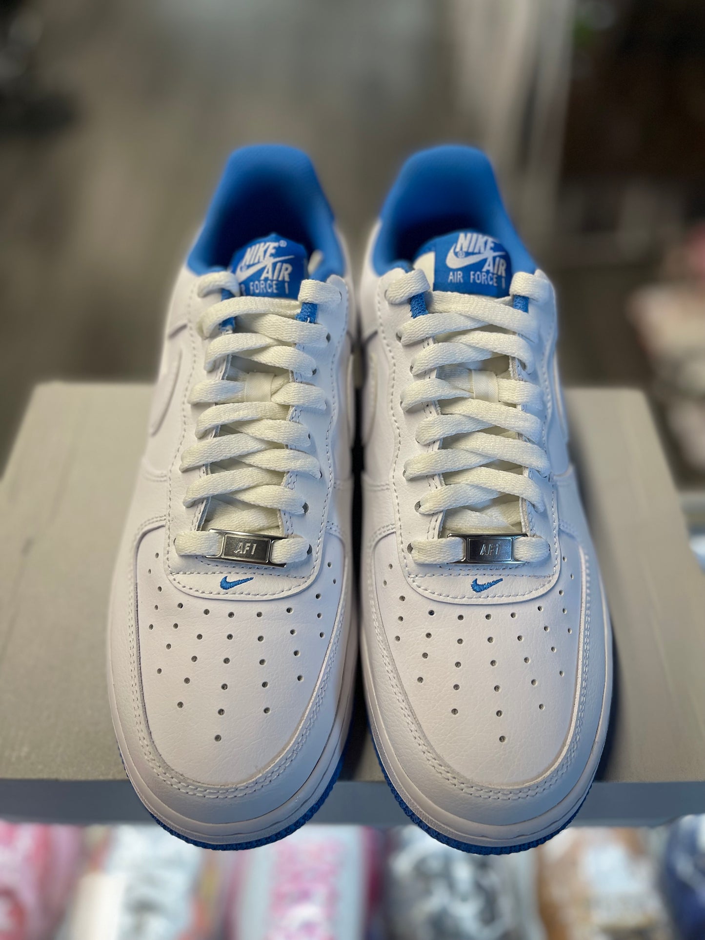 2022 Nike Air Force 1 Low "White Light Photo Blue"