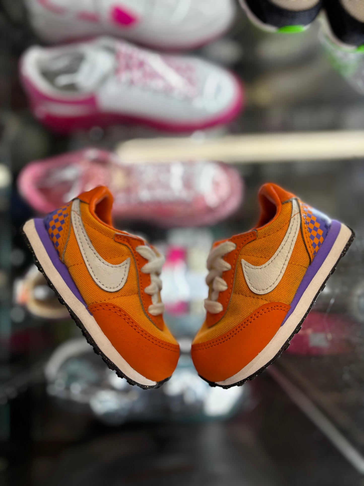 2022 Nike Waffle Trainer 2 SE "Kumquat Court Purple" (TD)