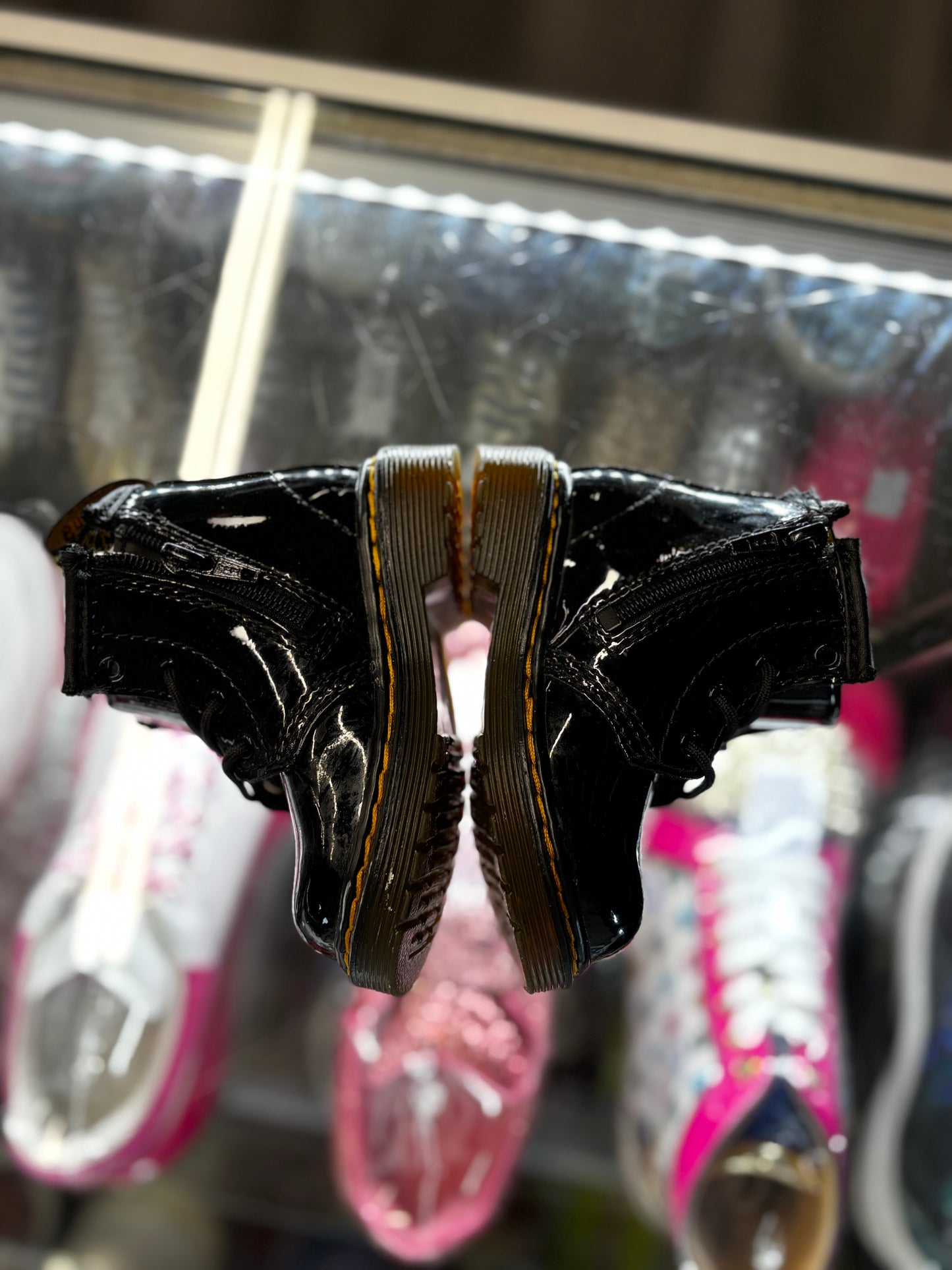 Dr Marteen Airwair "Patent Leather Black"