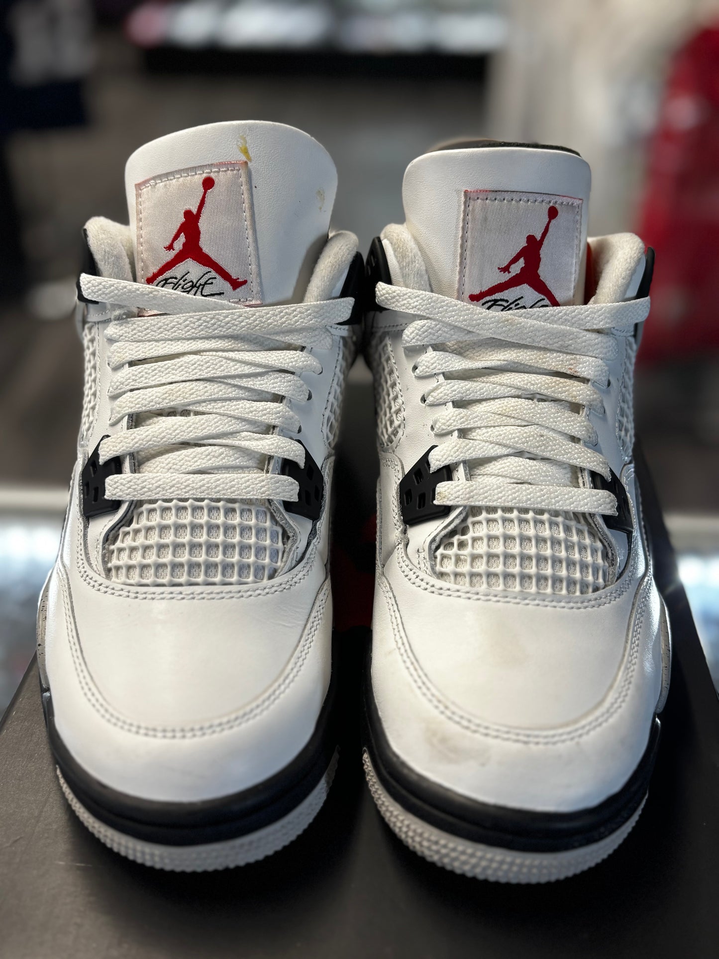2025 Air Jordan Retro 4 "White Cement" (GS)