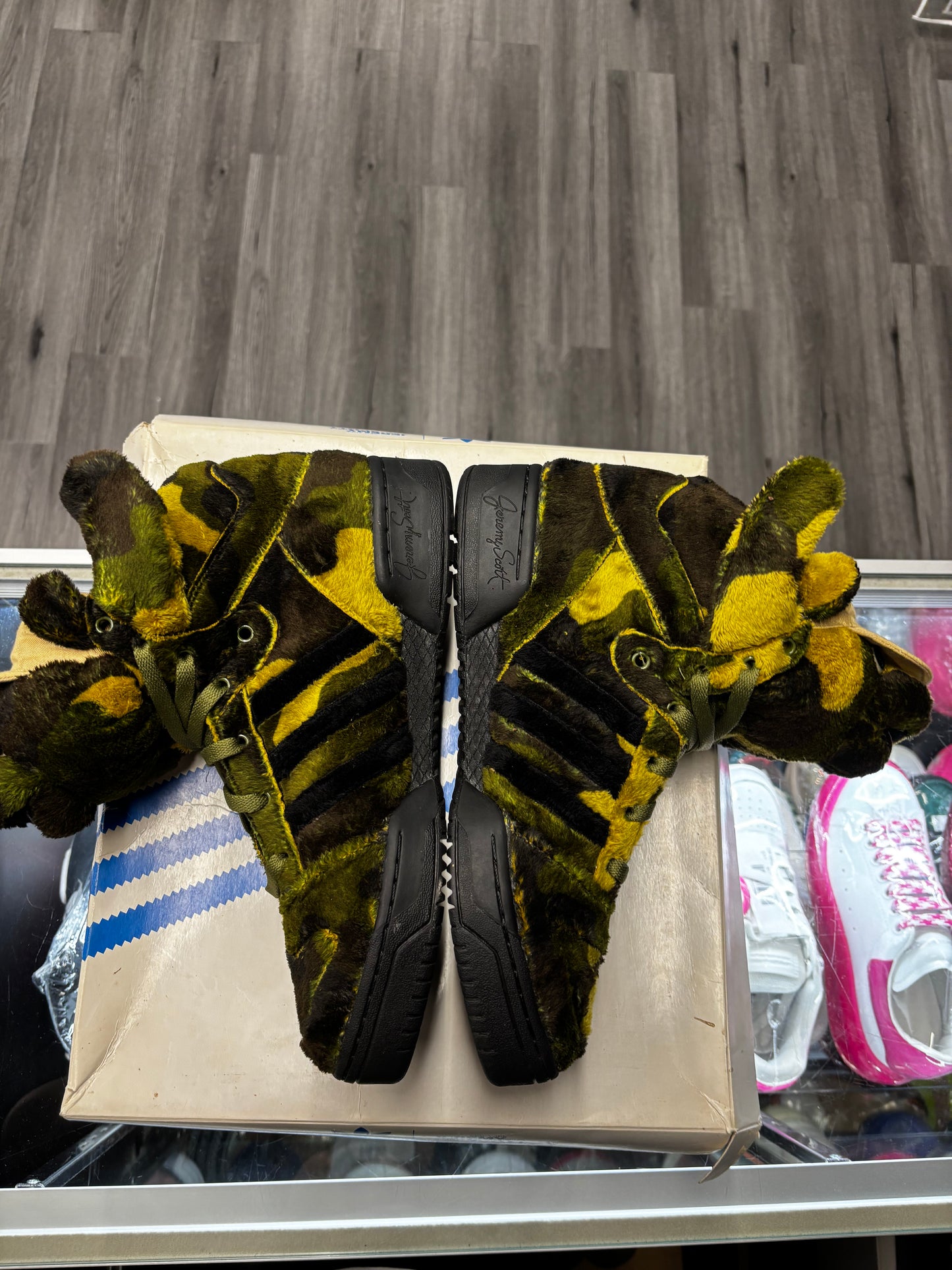 Adidas Jeremy Scott "Camo Bear"