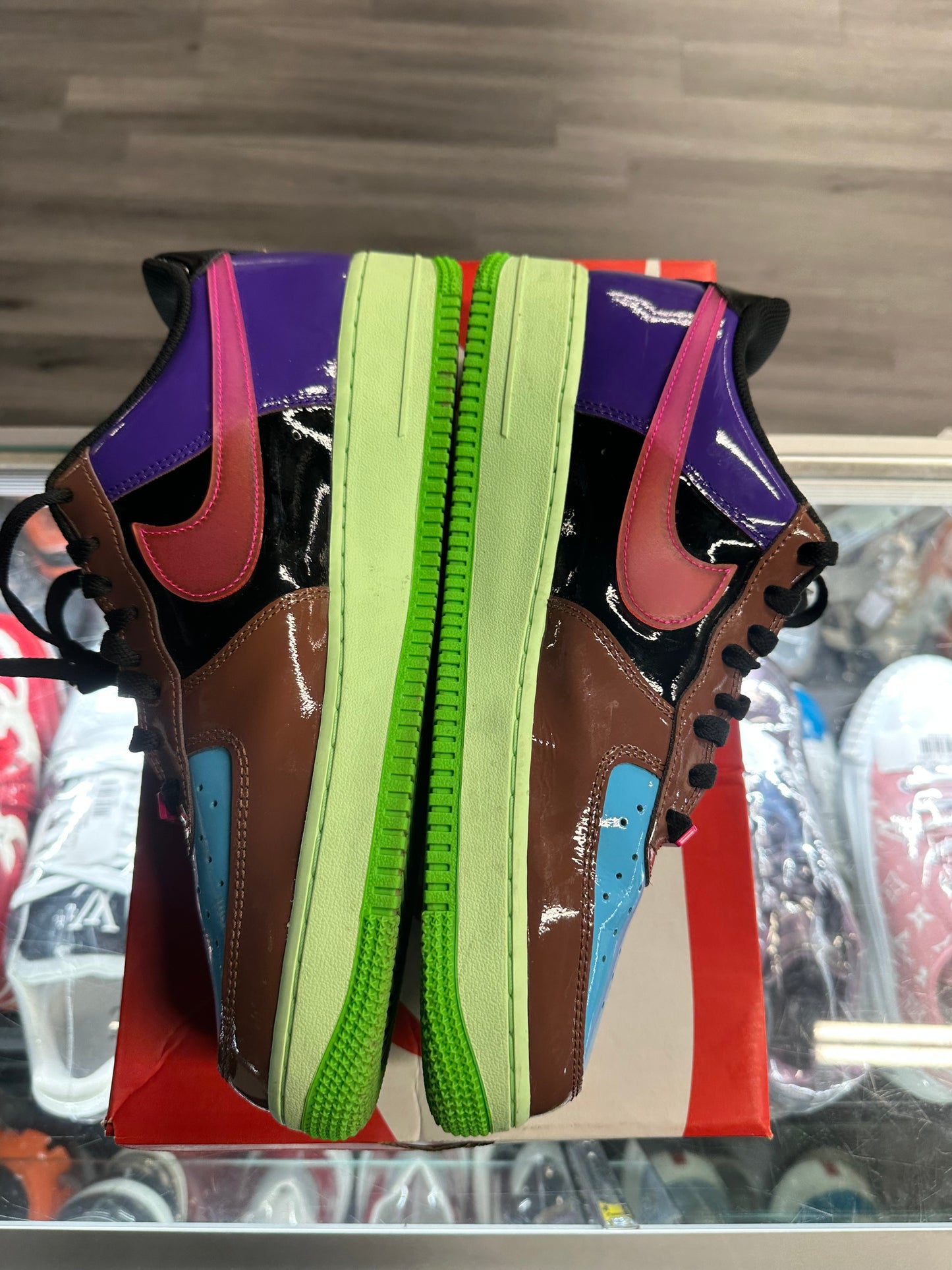 2022 Nike Air Force 1 Low "Undefeated Patent Pink Prime"