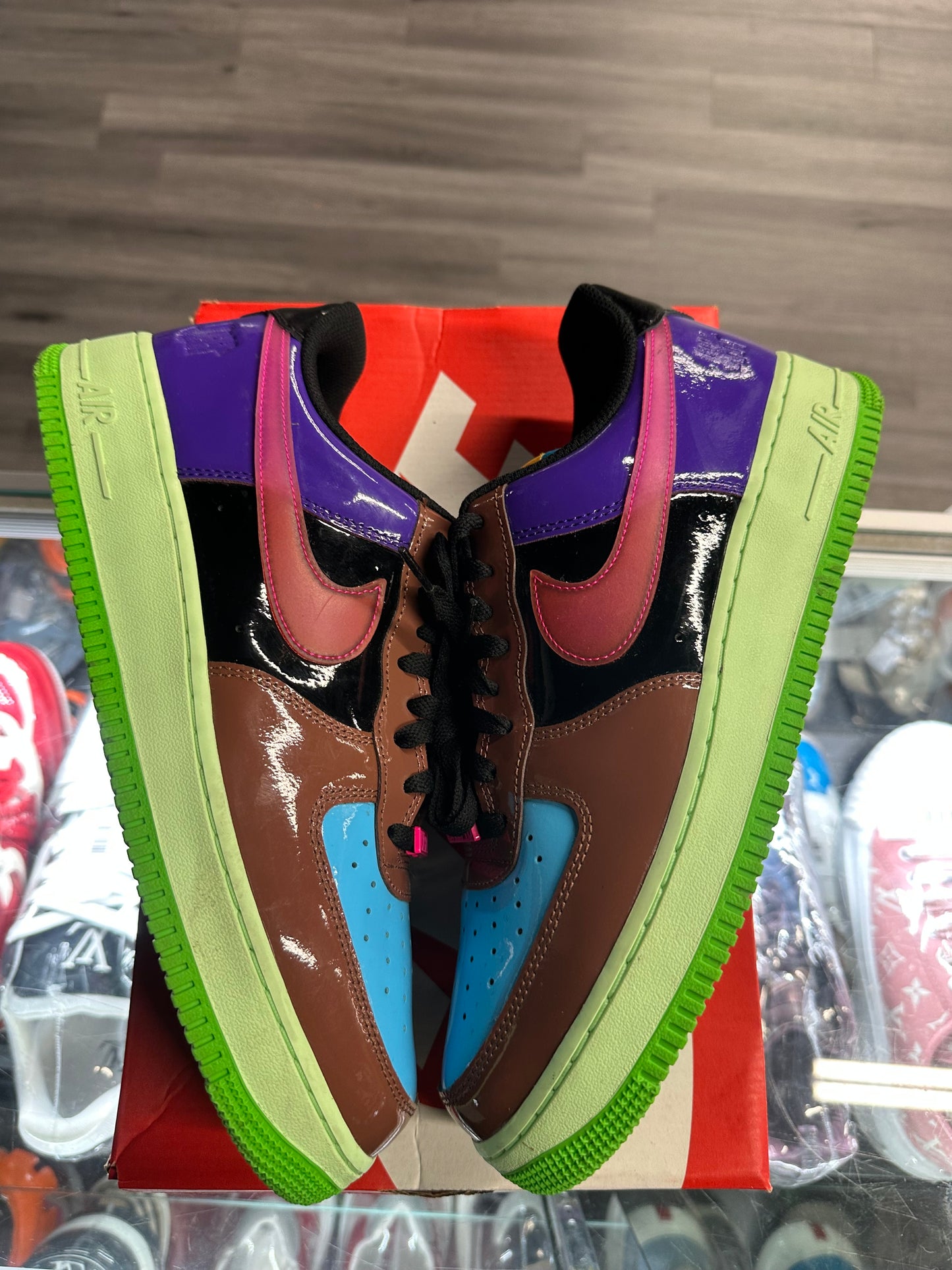 2022 Nike Air Force 1 Low "Undefeated Patent Pink Prime"