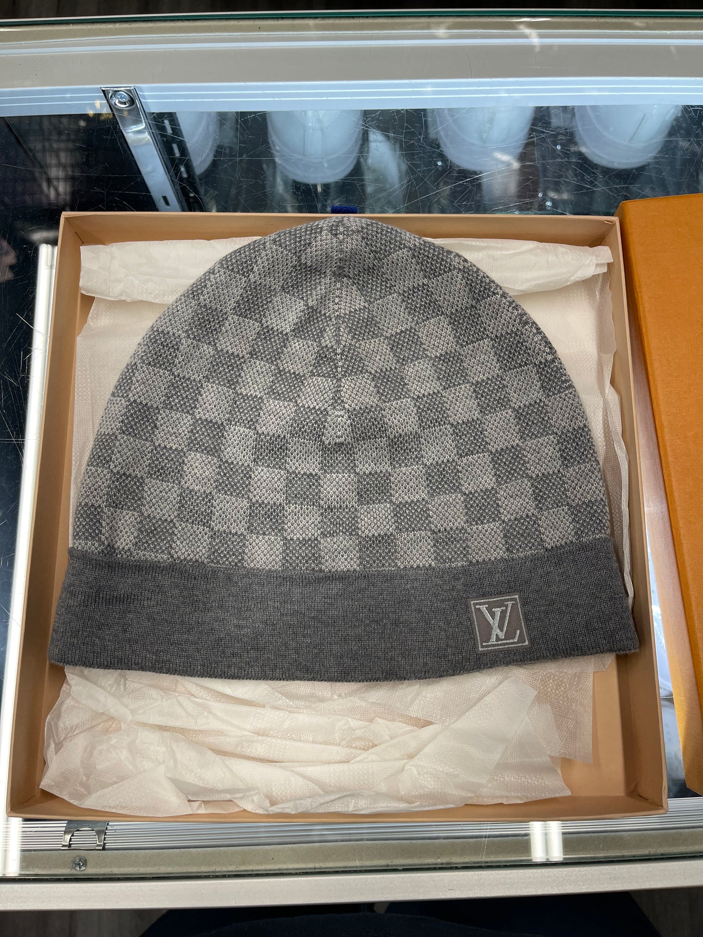Louis Vuittion Damier Beanie "Grey"
