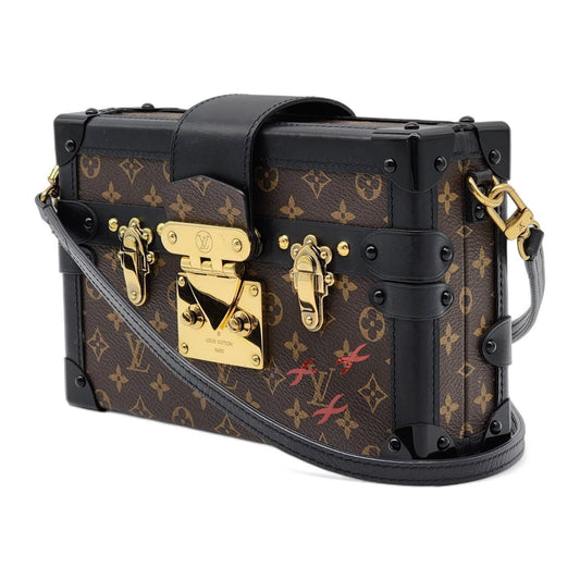 Louis Vuitton Petite Malle Monogram "Black/Brown"