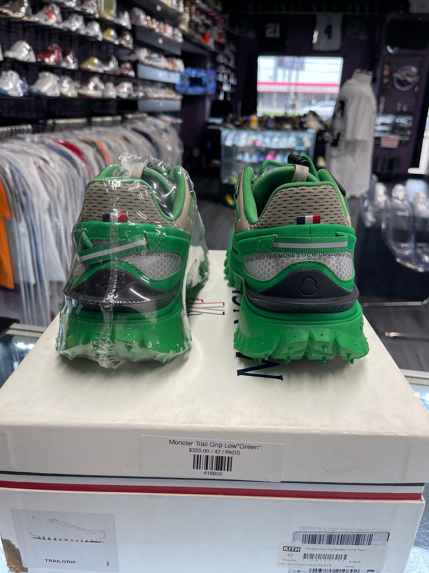 Moncler Trailgrip Low "Green"
