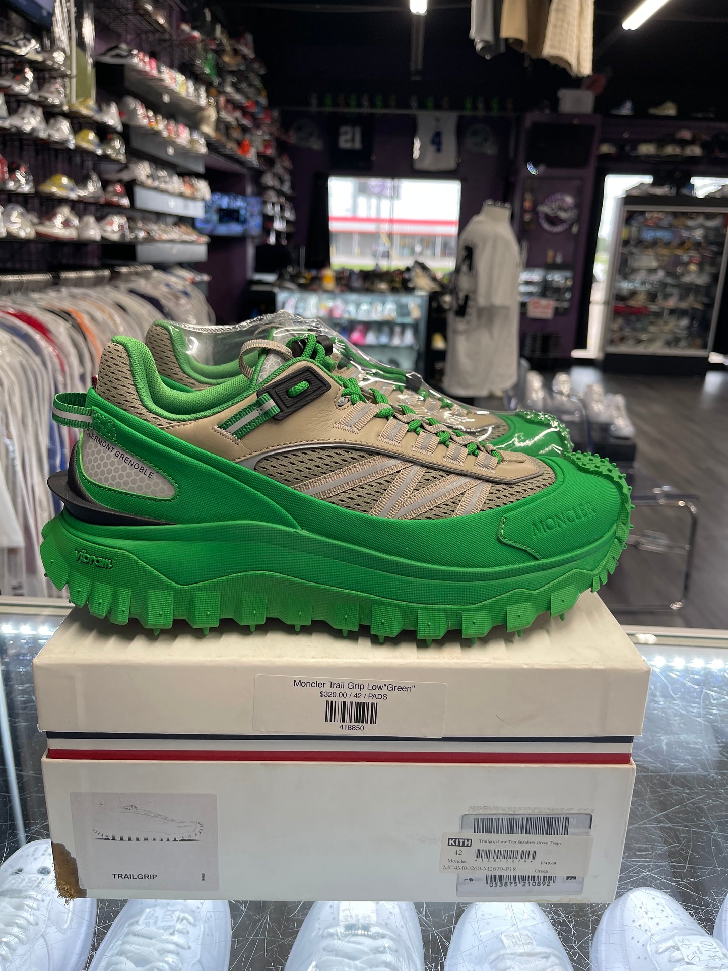 Moncler Trailgrip Low "Green"