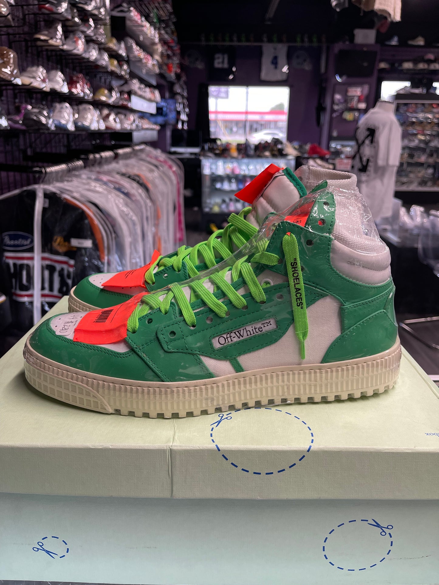 Off-White Off-Court 3.0 High "White Green"