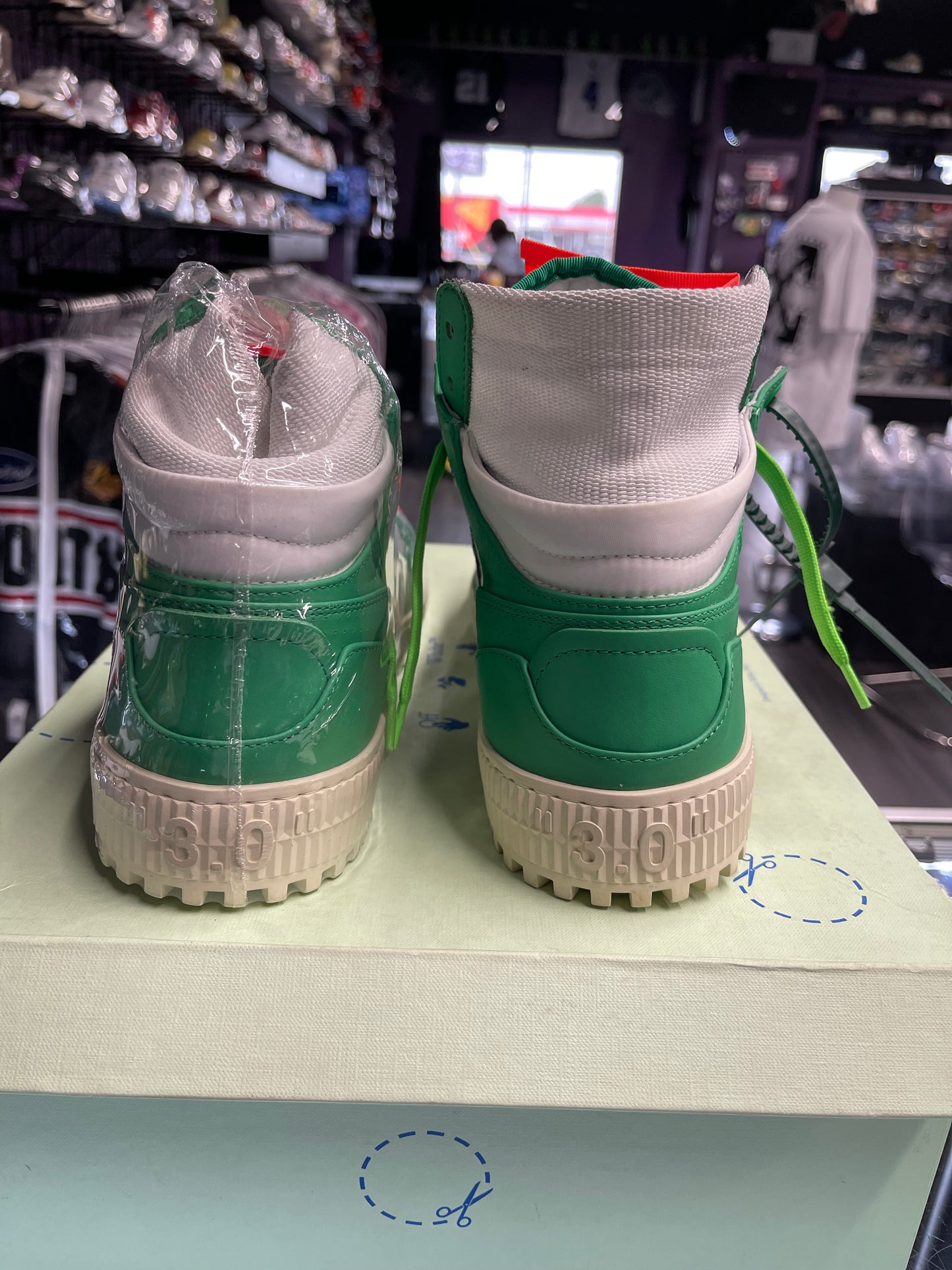 Off-White Off-Court 3.0 High "White Green"