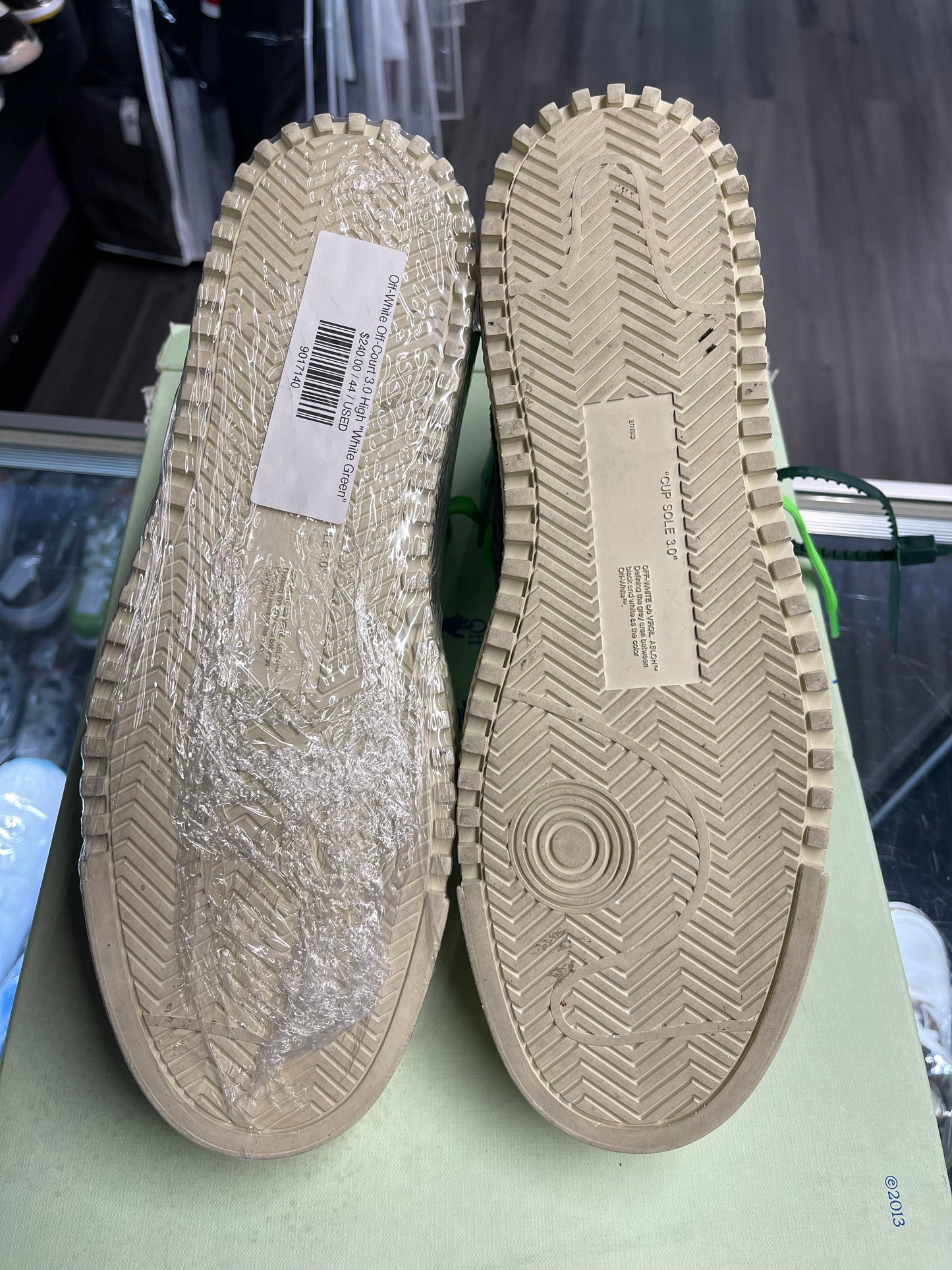 Off-White Off-Court 3.0 High "White Green"