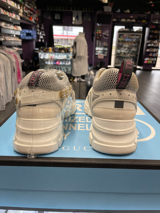 Gucci Flashtrek Removable Crystal "White"