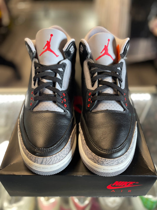 2024 Air Jordan Retro 3 OG "Black Cement"