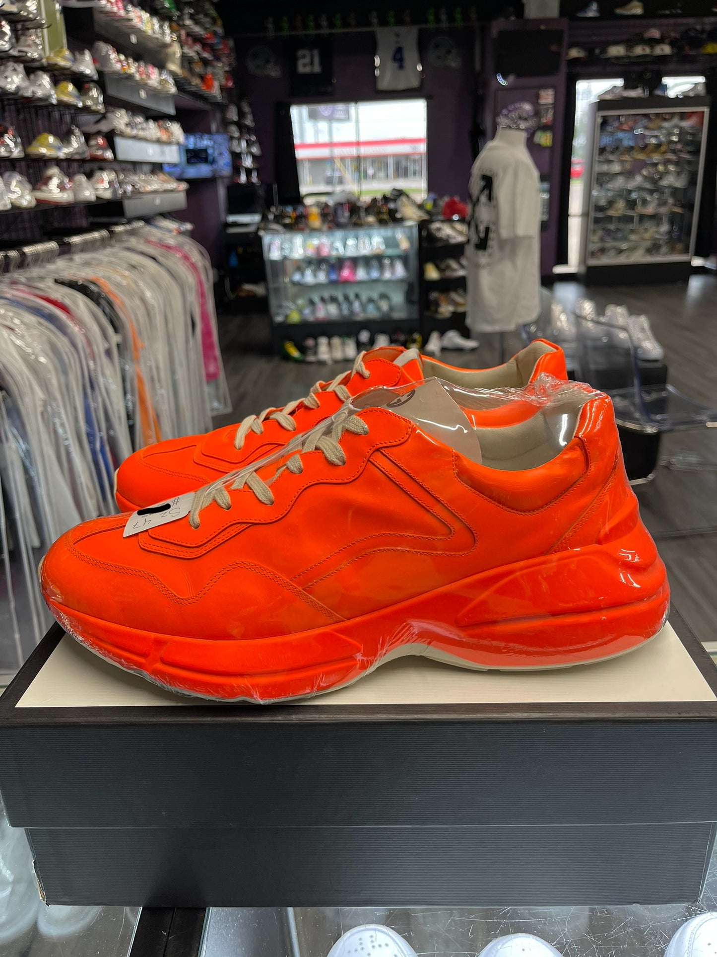 Gucci Rhyton "Orange Fluorscent"