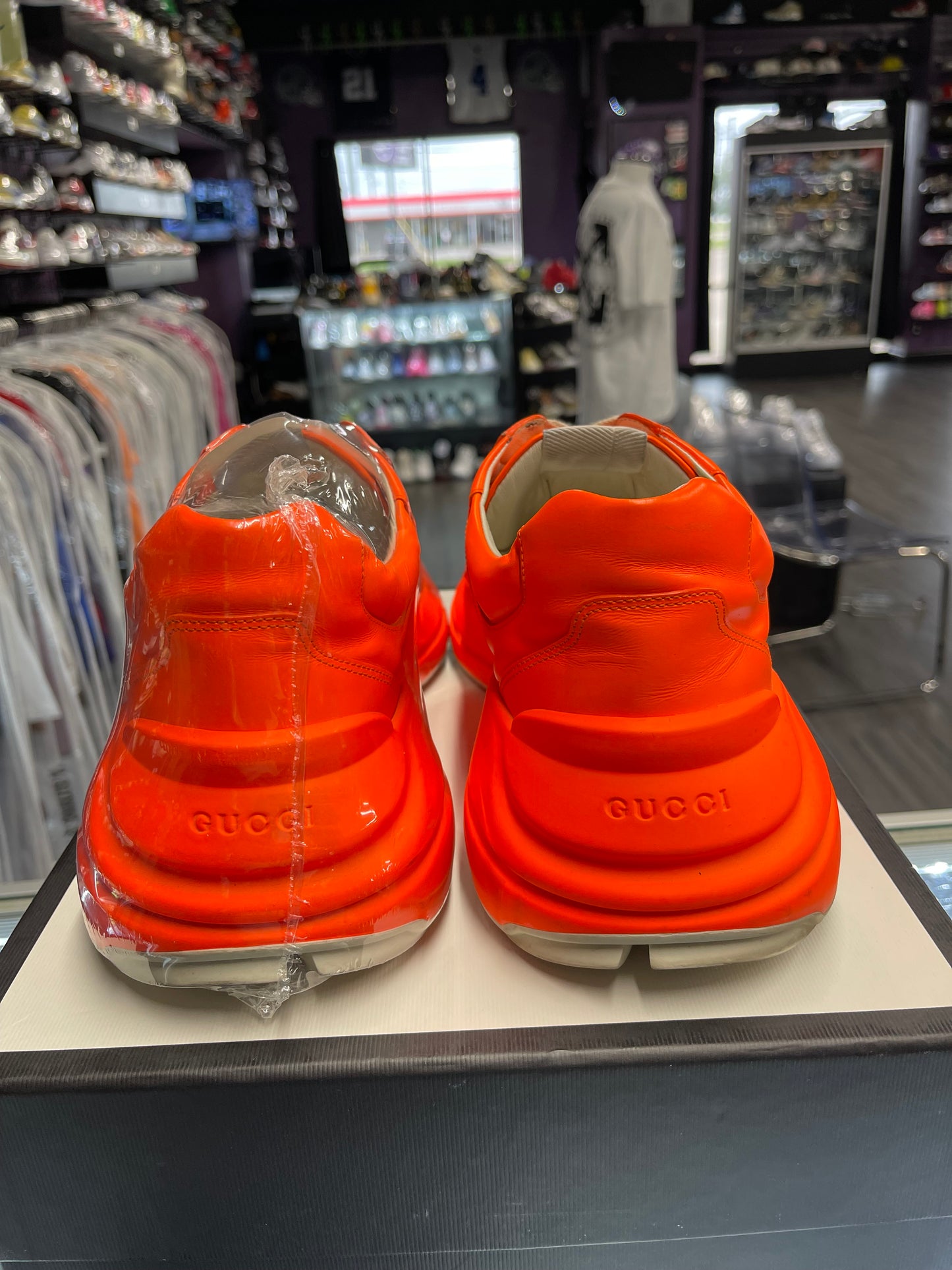 Gucci Rhyton "Orange Fluorscent"