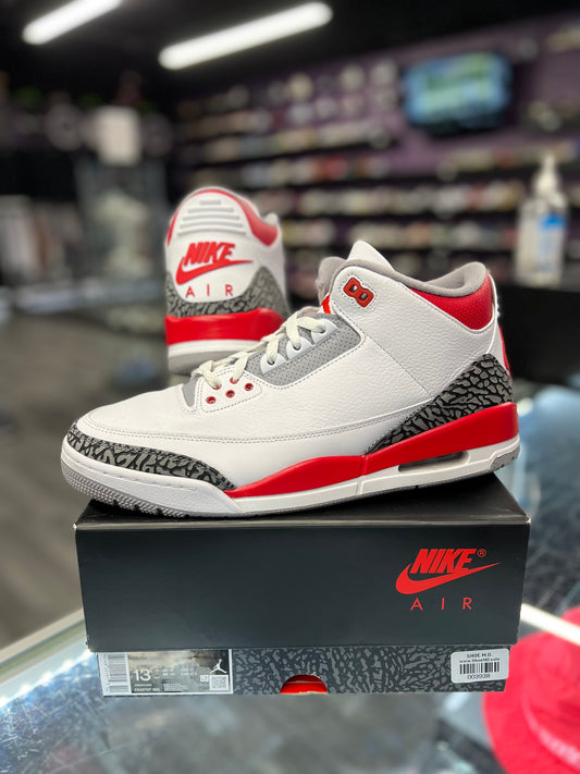 2022 Air Jordan Retro 3 "Fire Red"