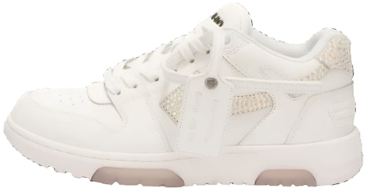 Off-White Out of Office "Crystal Embellished White"