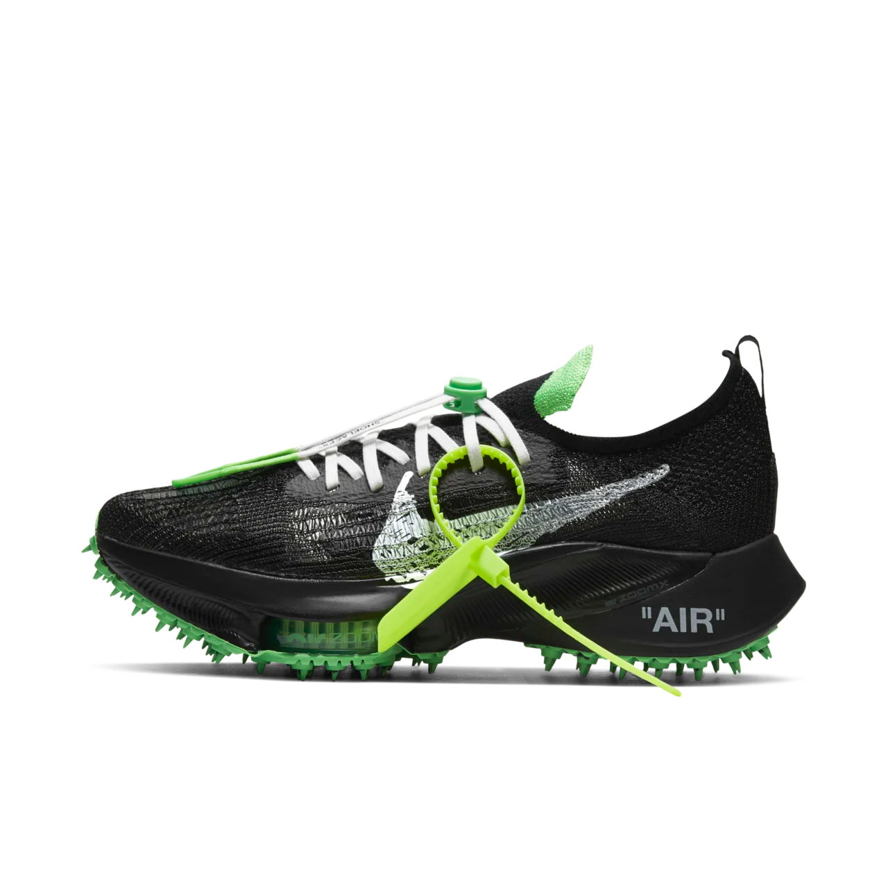 2021 Nike Air Zoom Tempo Next% x Off-White Flyknit "Black"