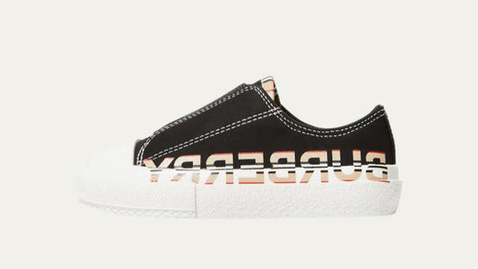 Burberry Slip-On Low Sneaker "Stripe Logo"