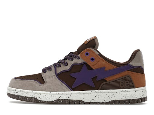 Bapesta Sk8 "Brown/Purple"